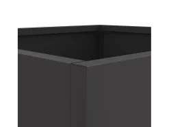 Clicnbuy Jardinera|Jardineras 2 unidades acero laminado en frío 42x40x39 cm