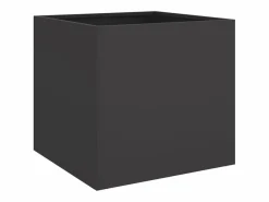 Jardineras 2 unidades acero laminado en frío 49x47x46 cm^Clicnbuy Hot