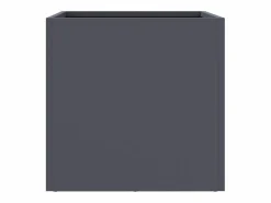 Jardineras 2 unidades acero laminado en frío antracita 32x30x29 cm^Clicnbuy Outlet