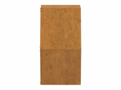 Clicnbuy Jardineras de pared 2 unidades acero corten oxidado 30x10x25 cm Marru00f3n Discount
