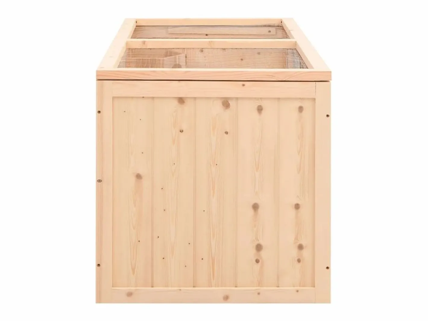 Jaula para hámster madera maciza abeto 104x52x54 cm ES109601 Marru00f3n Online