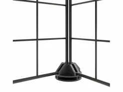 Jaula para mascotas de 44 paneles puerta acero 35x35 cm ES332064 Negro Sale
