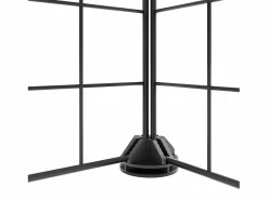 Jaula para mascotas de 52 paneles puerta acero 35x35cm ES194347 Negro Outlet