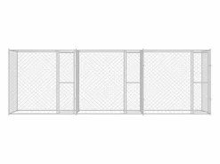 Jaula para perro 600 x 200 x 200 cm Acero Galvanizado^Clicnbuy