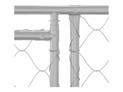 Jaula para perro 600 x 200 x 200 cm Acero Galvanizado^Clicnbuy