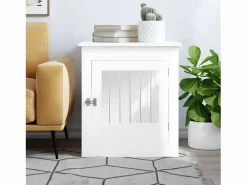 Jaula para perros madera de ingeniería 64,5x80x71 cm ES930729^ Hot