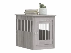 Jaula para perros madera de ingeniería Sonoma 55x80x68 cm ES320542^