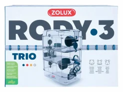 ZOLUX Jaula para roedores pequeños Rody 3 trío Rojo Online