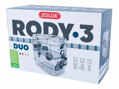 ZOLUX Transportín De Paseo Para Animales|Jaula para roedores pequeños Rody 3 duo