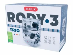 ZOLUX Transportín De Paseo Para Animales|Jaula para roedores pequeños Rody 3 trío
