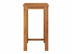 Garden Furniture Mesa Alta|Jean-Alphonse Mesa alta de jardín madera maciza de acacia 60x60x105 cm