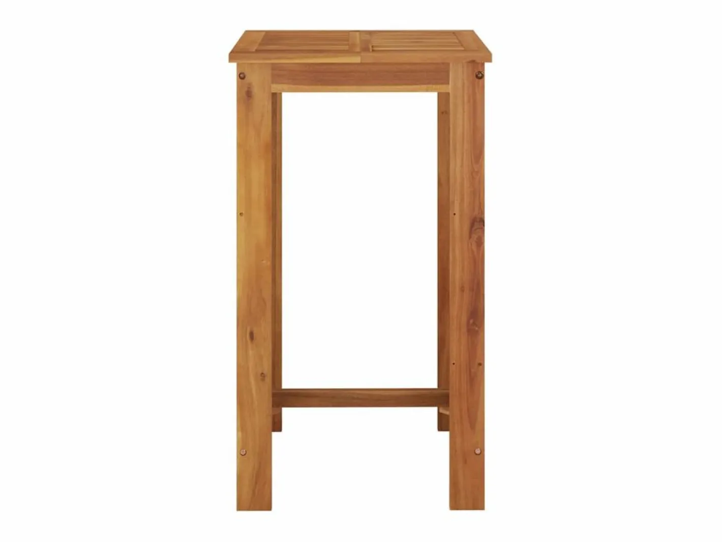 Garden Furniture Mesa Alta|Jean-Alphonse Mesa alta de jardín madera maciza de acacia 60x60x105 cm