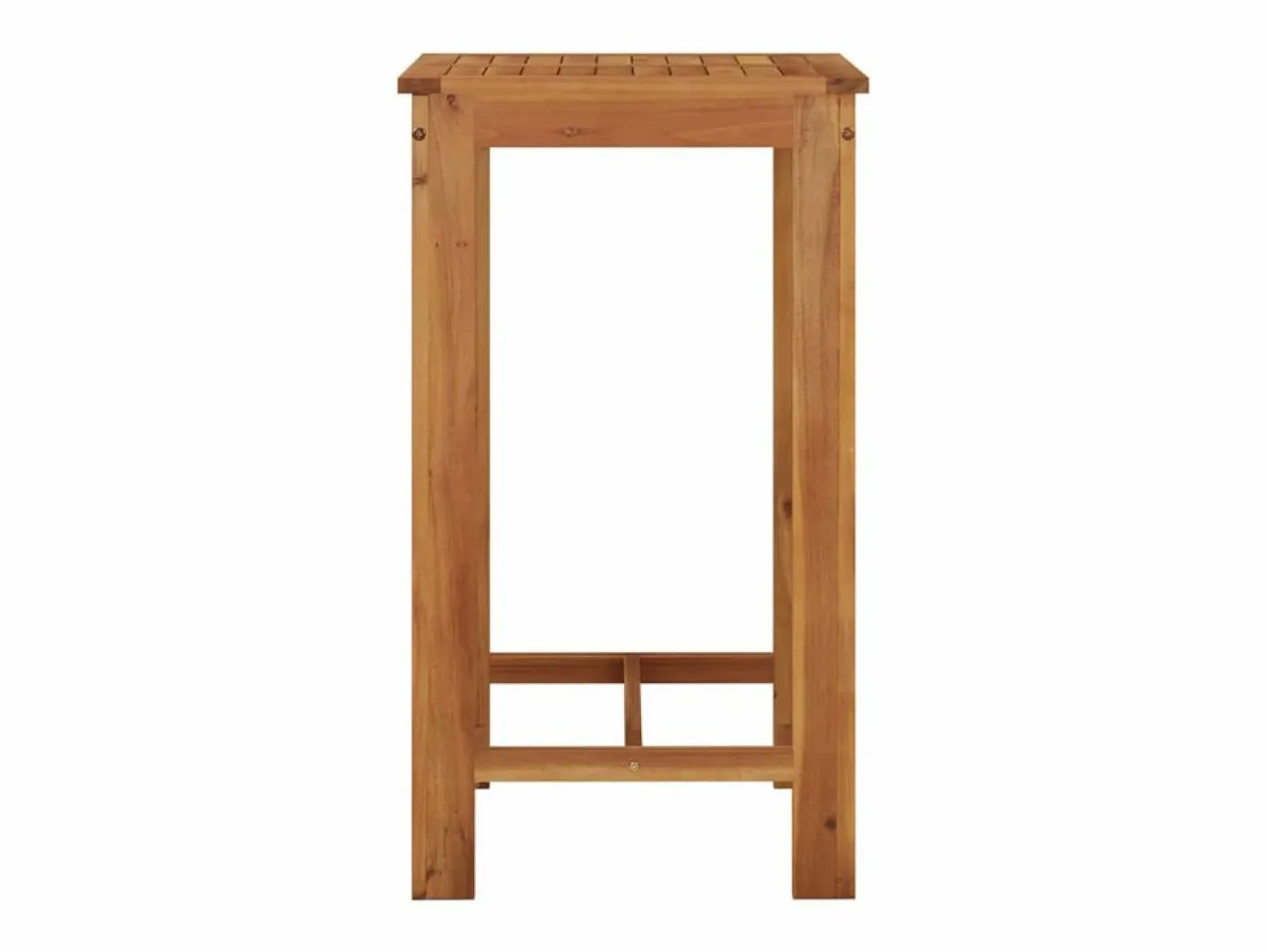 Garden Furniture Mesa Alta|Jean-Alphonse Mesa alta de jardín madera maciza de acacia 60x60x105 cm