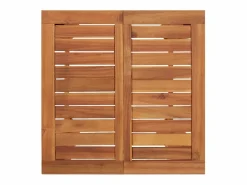 Garden Furniture Mesa Alta|Jean-Alphonse Mesa alta de jardín madera maciza de acacia 60x60x105 cm