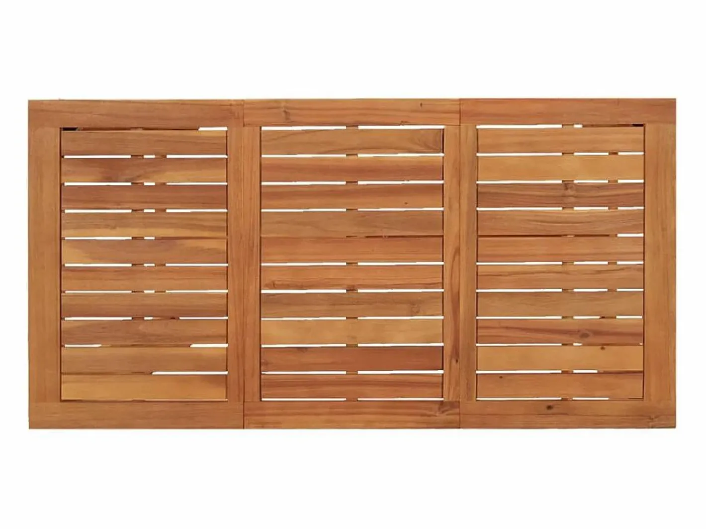 Garden Furniture Jean-Alphonse Mesa alta de jardín madera maciza de acacia 120x60x105 cm Marru00f3n Best