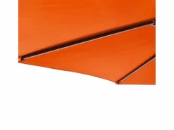 Jeanerette Sombrilla de jardín con poste de acero terracota 225x225x212 cm^Garden Furniture Hot