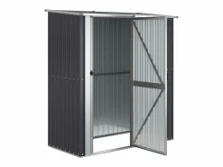 Jendaris Cobertizo jardín acero galvanizado antracita 180,5x97x209,5 cm^Garden Furniture Discount