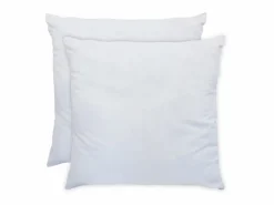 DREAMEA Juego de 2 almohadas anti-transpiración - 550 gr - - 60 x 60 cm - HAELIA Blanco Sale