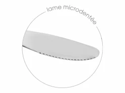 Amefa Cubierto|Juego de 12 cuchillos de mesa Baltics por