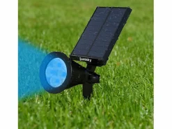 Lumisky Juego de 2 focos solares 200LM SPIKY Negro Best