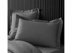 Promo Linge Funda De Almohada|Juego de 2 Fundas de Almohada Percale Rojas 50x70cm - Suaves y Sedosas