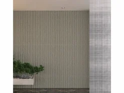 Juego de 12 paneles decorativos con efecto piedra rayada 3D, 8,6 m², revestimiento de pared de poliuretano, 120 x 60 x 2,5 cm, color roca Gris Hot