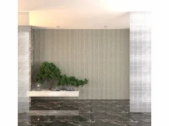 Juego de 12 paneles decorativos con efecto piedra rayada 3D, 8,6 m², revestimiento de pared de poliuretano, 120 x 60 x 2,5 cm, color roca Gris Hot