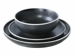 MEDARD DE NOBLAT Vajilla|Vajilla|Juego de 6 Platos Planos Aster Granit 26 cm - Médard de Noblat