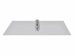 Helloshop26 Juego de 2 rociadores de ducha de inmersión rectangulares de acero inoxidable de 30x40 cm 02_0002110 Gris Hot