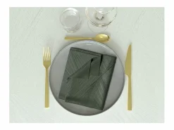 Juego de 3 servilletas 45x45 cm LUXURY , por^Soleil d'ocre Outlet