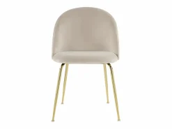 Juego de 2 sillas - Terciopelo y metal dorado - . MELBOURNE^Vente-unique New