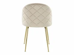 Juego de 2 sillas - Terciopelo y metal dorado - . MELBOURNE^Vente-unique New