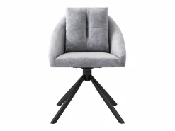 Merax Sillas Y Lotes De Sillas|Juego de 2 sillas de comedor de terciopelo - 79 x 51,5 x 51,5 cm - Elegantes y cómodas sillas giratorias - con cojines -