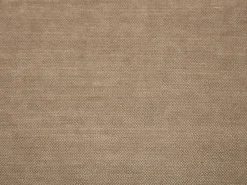 Vente-unique Juego de 2 sillas de table con brazos - Tela aterciopelada y metal negro. . HEKA Beige Hot