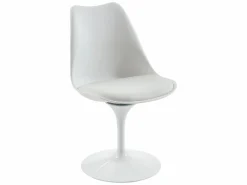 Juego de 2 sillas Tulip - Polipropileno, Tela y Acero - - XAFY^Vente-unique Discount