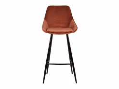 Juego de 2 taburetes de bar - Terciopelo - - MASURIE^Vente-unique Hot