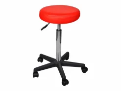 Taburete De Oficina|Juego de 2 taburetes de oficina 35,5x84 cm Piel sintética