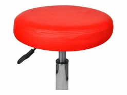Taburete De Oficina|Juego de 2 taburetes de oficina 35,5x84 cm Piel sintética