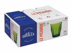 Duralex Vaso|Juego de 6 Vasos Picardie Jungle 31 cl - Resistentes y elegantes para todas tus ocasiones
