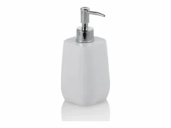 Accesorios De Wc|Juego de accesorios de baño de resina blanca Capua