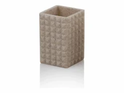Accesorios De Wc|Juego de accesorios de baño de diseño moderno de resina Dakar - Beige