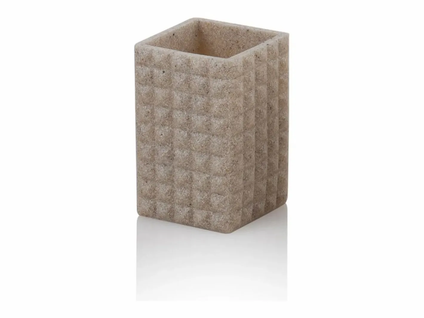 Accesorios De Wc|Juego de accesorios de baño de diseño moderno de resina Dakar - Beige