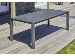 Paris Garden Comedores De Jardín|Juego de comedor de jardín de aluminio de 6 plazas
