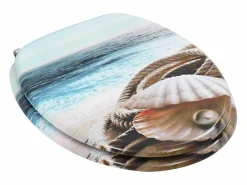 Juego de dos asientos de inodoro con tapa de carcasa de MDF 02_0002961^Helloshop26 Best