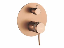 Rea Columna De Ducha|Juego De Ducha Oculto Lungo Brush Copper