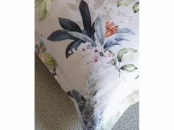 Juego de funda de edredón 240x220cm+2FA 63x63cm satén de algodón^Blanc avenue Discount