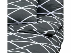 Juego de funda nórdica algodón 200x200 cm ES157372 Gris