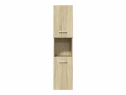 vidaxl Estantería Sobre Inodoro|Juego de muebles de baño 4 pzas contrachapada roble Sonoma