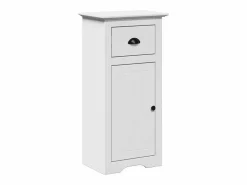 vidaxl Estantería Sobre Inodoro|Juego de muebles de baño BODO 3 pzas madera maciza pino