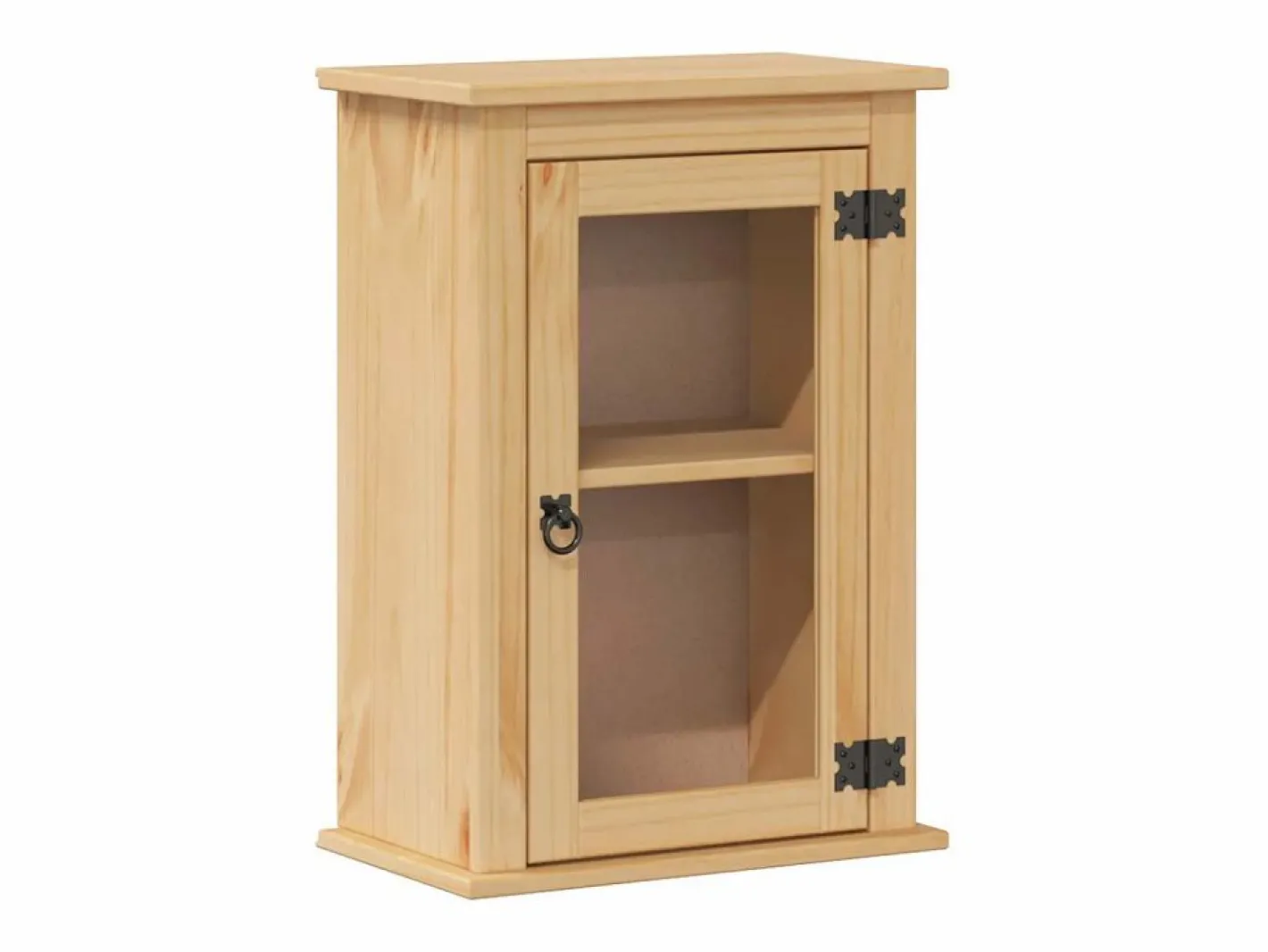 vidaxl Estantería Sobre Inodoro|Juego de muebles de baño Corona 3 pzas madera maciza pino